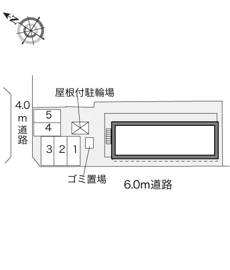 ★手数料０円★入間市久保稲荷１丁目 月極駐車場